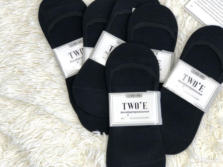 Новые носки следки 6 штук размер 40-46