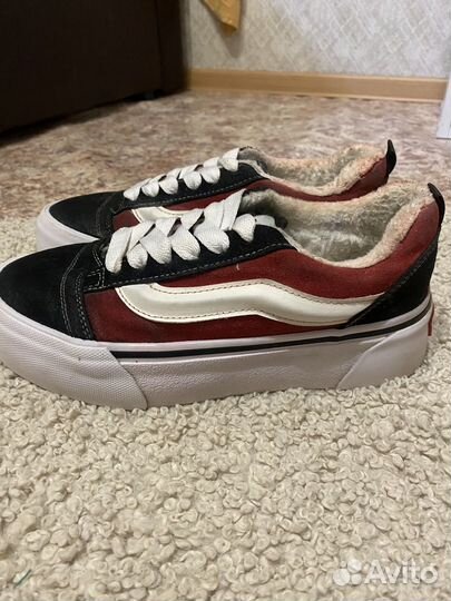 Кеды vans женские, зимние