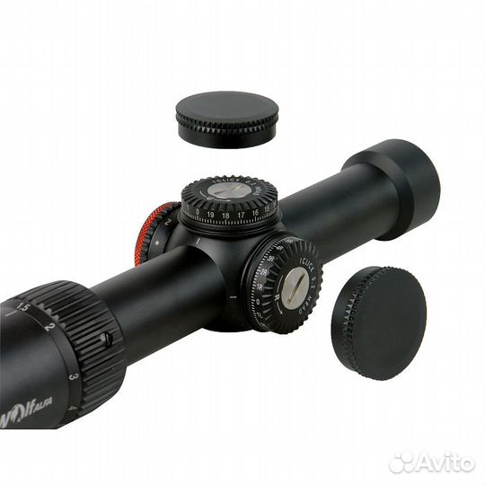 Прицел оптический Veber Wolf Alfa 1-6x24 FCD, шт