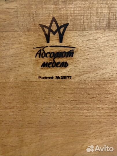 Детская парта деревянная