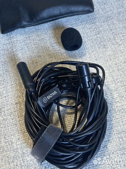 Петличный микрофон boya m2