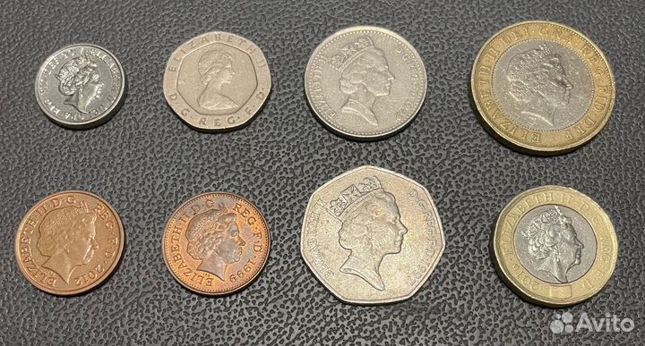 Монеты Великобритания Фунты / Пенсы