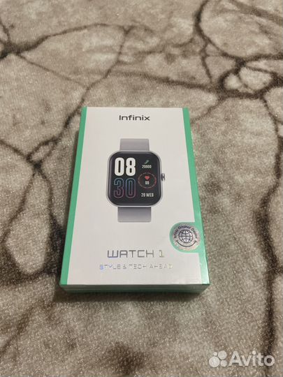 Смарт часы infinix watch 1 черные