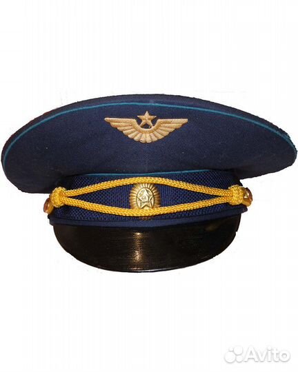 Фуражка офицерская ввс синего цвета