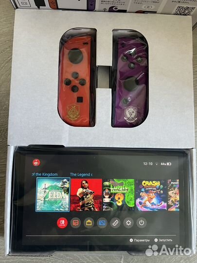 Прошитый Nintendo Switch Oled Pokemon Edition