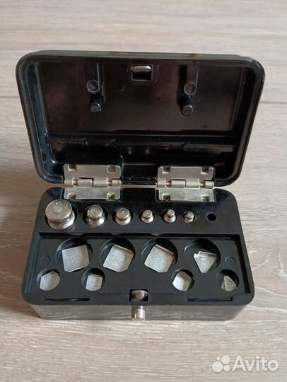 2 набора гирь СССР + 2 весов - Бронь