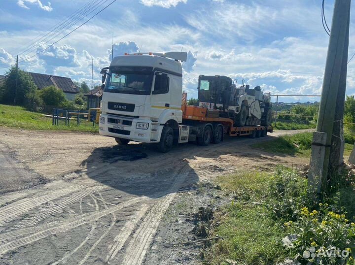 Водитель категории се, на трал