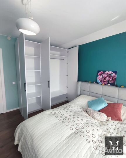 Шкаф распашной с фрезерованными фасадами