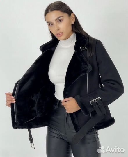 Дубленка женская демисезон