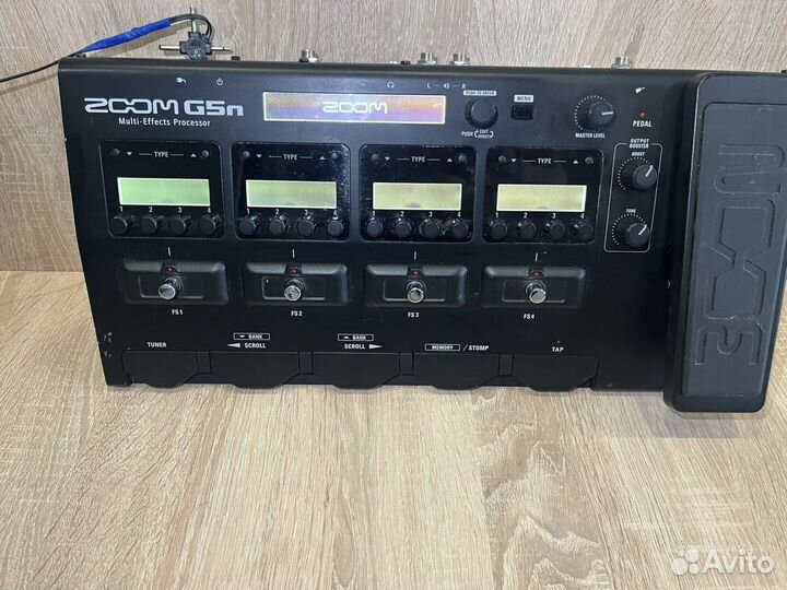 Гитарный процессор zoom g5n