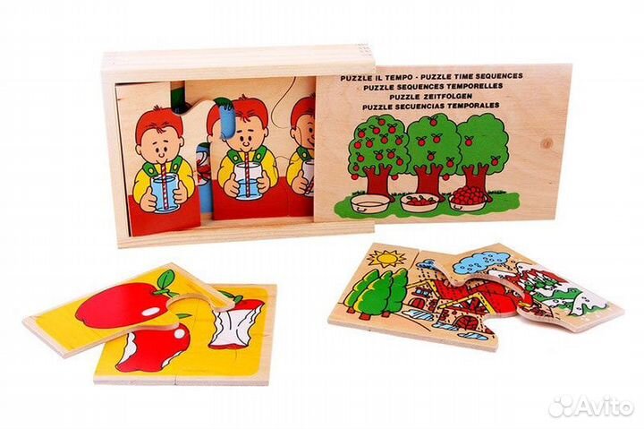 Деревянный пазл 