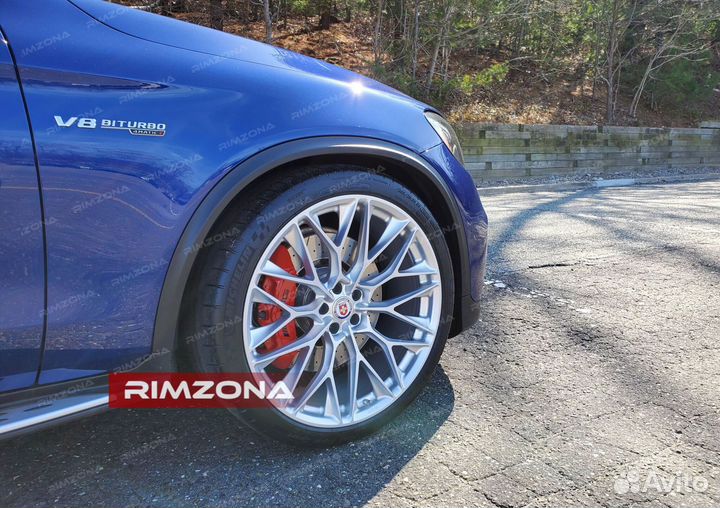 Кованые диски R22 на Mercedes GLC 260