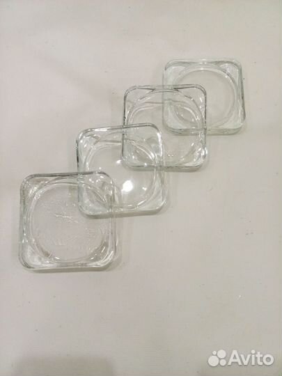 Подсвечники IKEA Glasig 4 штуки пакетом