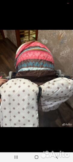 Детские санки коляска ника