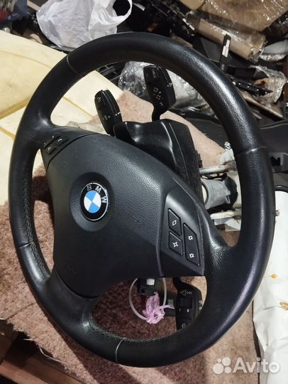 Руль бмв 5 Е60 Е61 рестайлинг