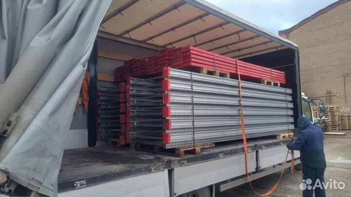 Стеллажи паллетные пск (Складской мир) бу # 6498