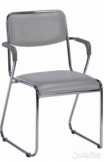 Кресло (стул) Everprof Fix Plus Экокожа Серый