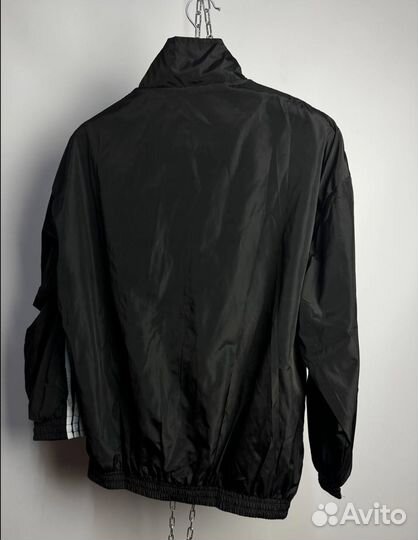 Мужская ветровка Adidas х Balenciaga Черная