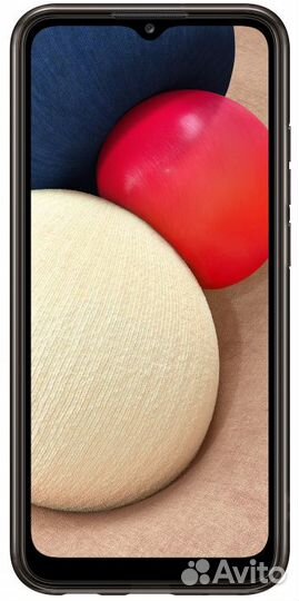 Оригинал Чехол Soft Clear Samsung A02s (2 цвета)