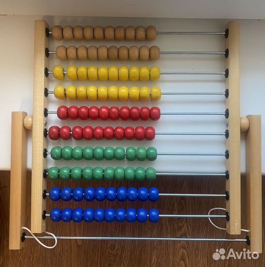 Деревянные счеты Икеа