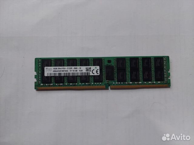 16GB DDR4 PC17000 (2133MHz) dimm ECC Reg