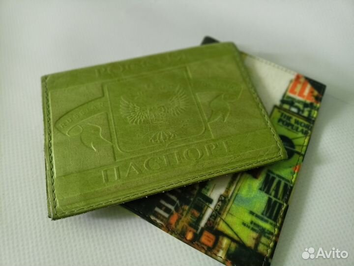 Обложка на паспорт кожа