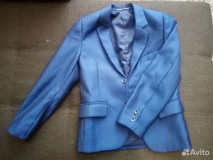 Костюм школьный excellence темно-синий