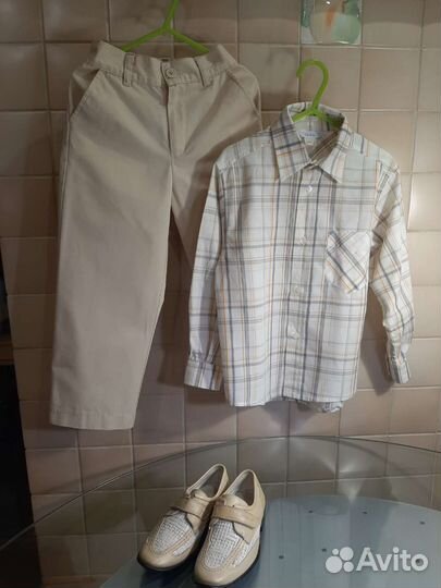 Одежда для мальчика Рубашка Брюки 4 года