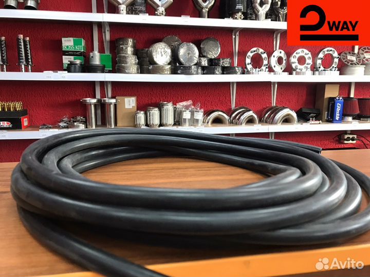 Шланг вакуумный армированный черный