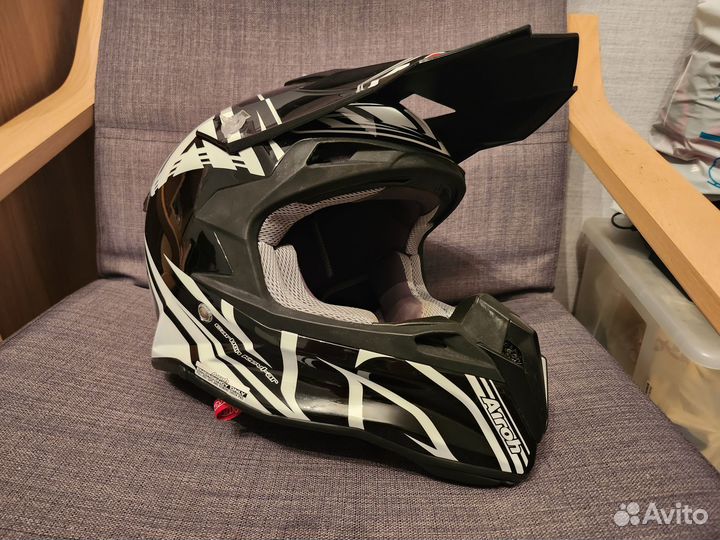 Шлем для мотокросса Airoh Terminator 2.1 + козырек