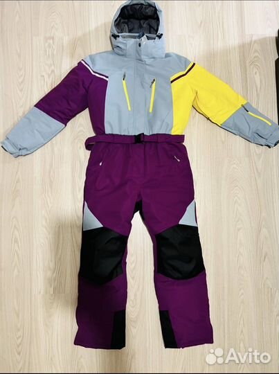 Комбинезон горнолыжный унисекс 50-52+шапка swix
