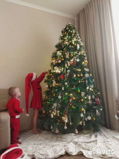 Елка искусственная 210 см бу