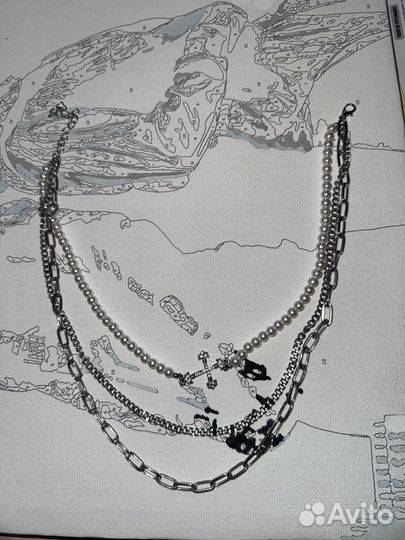 Подвеска колье бижутерия