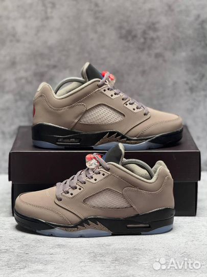 Кроссовки Nike PSG x Air Jordan 5 Low (Арт.57710)