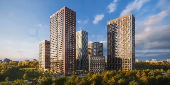 Квартира-студия, 23,8 м², 23/33 эт.