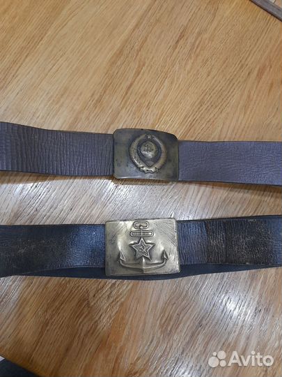 Ремни армейские СССР