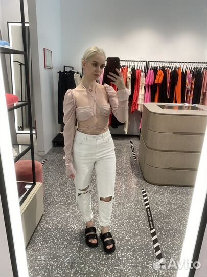 Топ женский с длинными рукавами