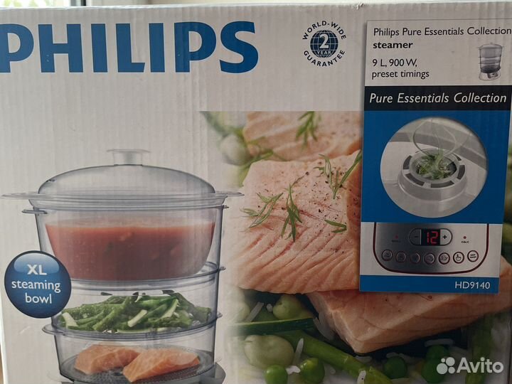 Пароварка philips HD9140