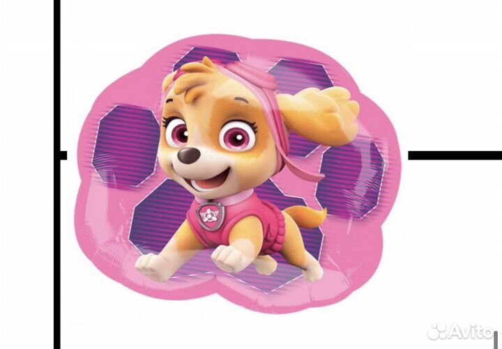 Шар фольга Скай щенячий патруль