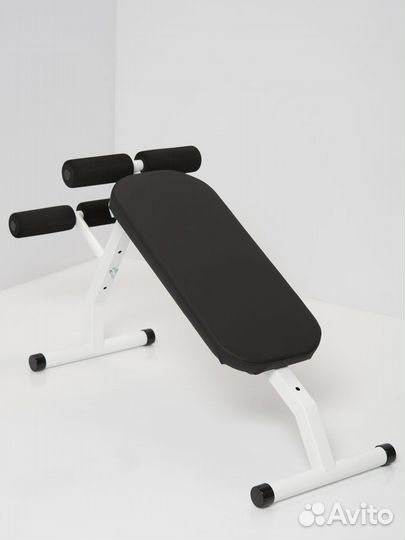 Скамья для гиперэкстензии и пресса, Белая
