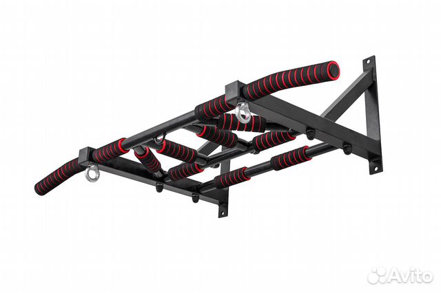 Турник настенный Мультиагат Черный