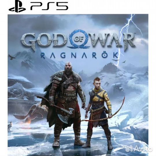 Диск Оригинальный God Of War Ragnarok для Ps5