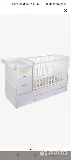 Детская кроватка Жираф (трансформер)