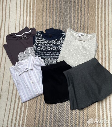 Вещи пакетом для школы на девочку 145-155