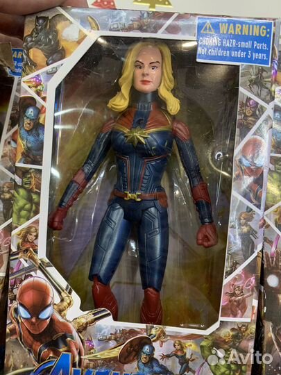 Набор супергероев Марвел 4 шт Халк бастер Танос