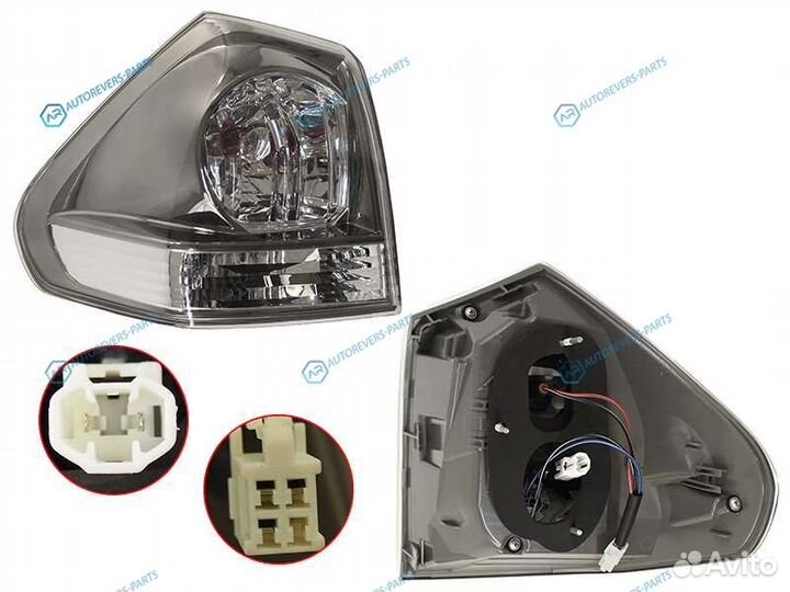 ST-312-1947L Фонарь задний lexus RX330harrier MCU3