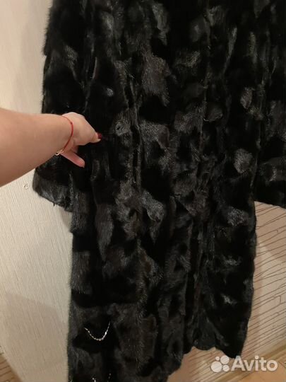 Шуба норковая 48 50 бу
