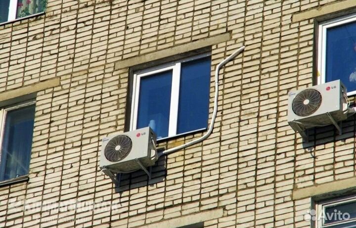 Монтаж кондиционеров. Установка.Чистка.Закладная