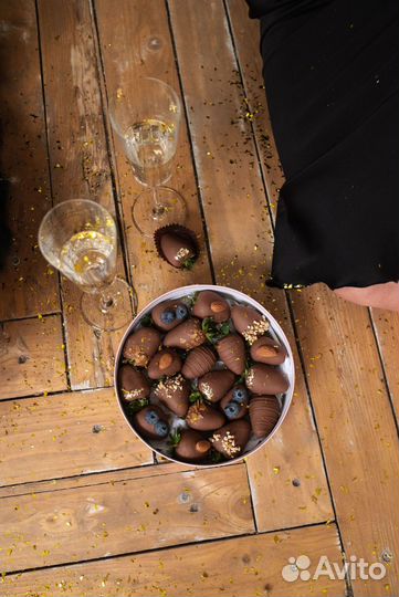 Клубника в шоколаде набор