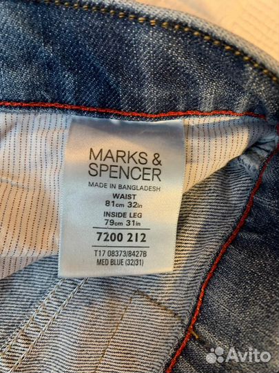 Джинсы мужские Marks&spencer